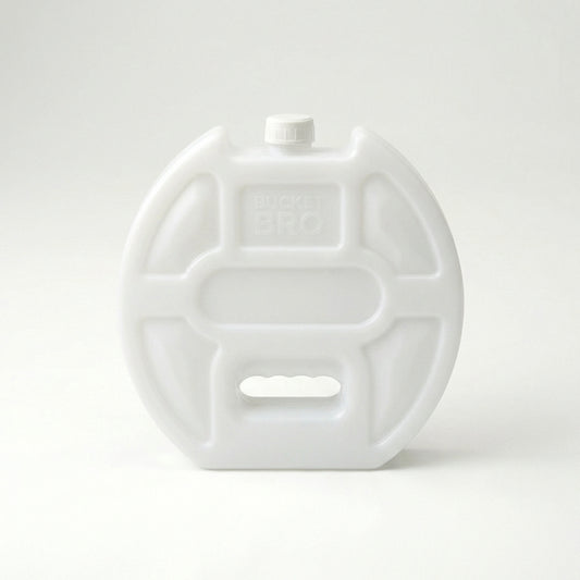Bucket Bro reusable freezer ice bottle for keeping fishing bait and drinks cold