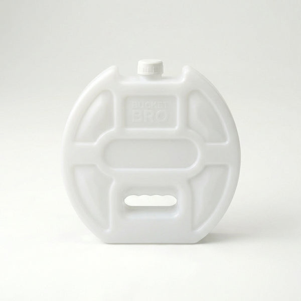 Bucket Bro reusable freezer ice bottle for keeping fishing bait and drinks cold